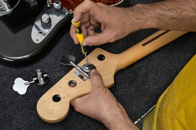 4 Best Parts of Guitar Repairs 3 Redress the Frets