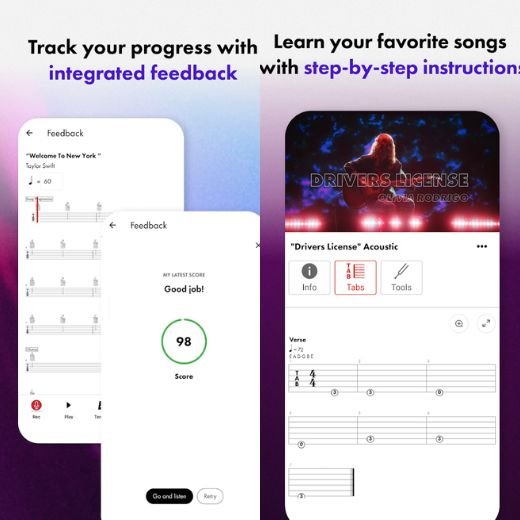 Fender Play guitar learning app 