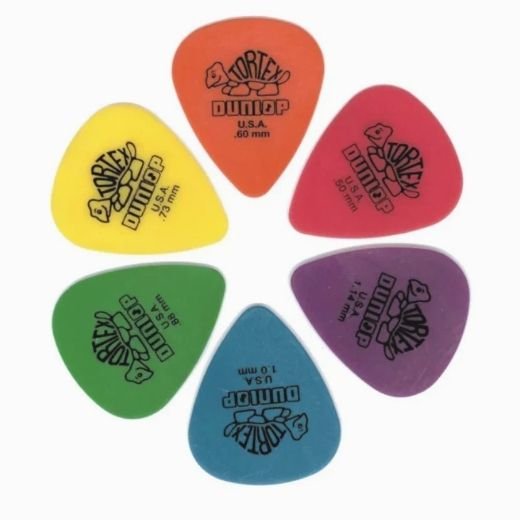 8 Best Guitar Picks for Beginners 2 Dunlop Tortex Standard plectrum – a classic guitar pick for all styles