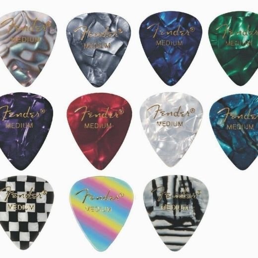 8 Best Guitar Picks for Beginners 3 Fender 351 Shape pick – a stylish vintage-inspired guitar pick